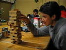 Jenga - will the tower tumble down? 1